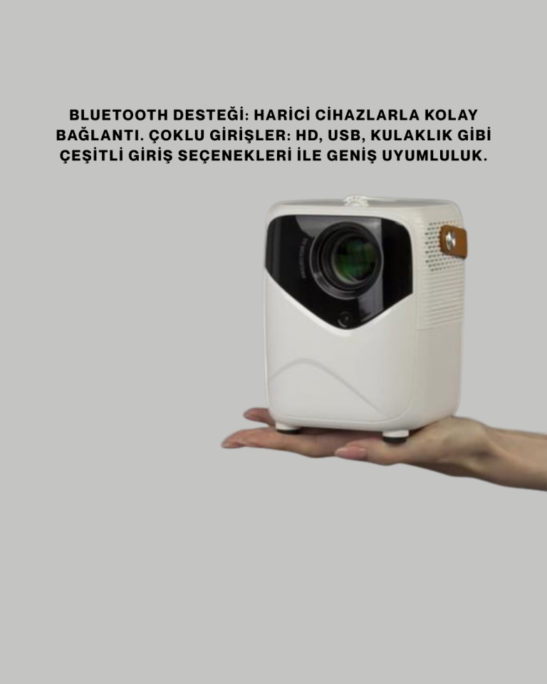 50 inç TV Deneyimli Projektör – Yakın Mesafede Geniş Görüntü - Lisinya
