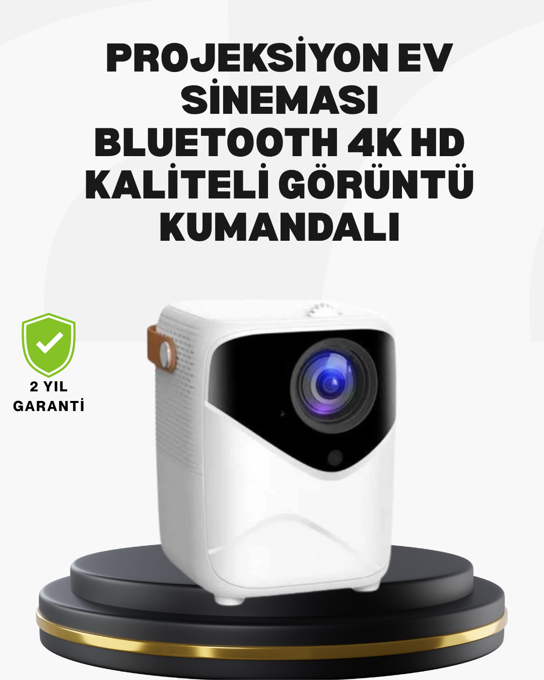 50 inç TV Deneyimli Projektör – Yakın Mesafede Geniş Görüntü - Lisinya