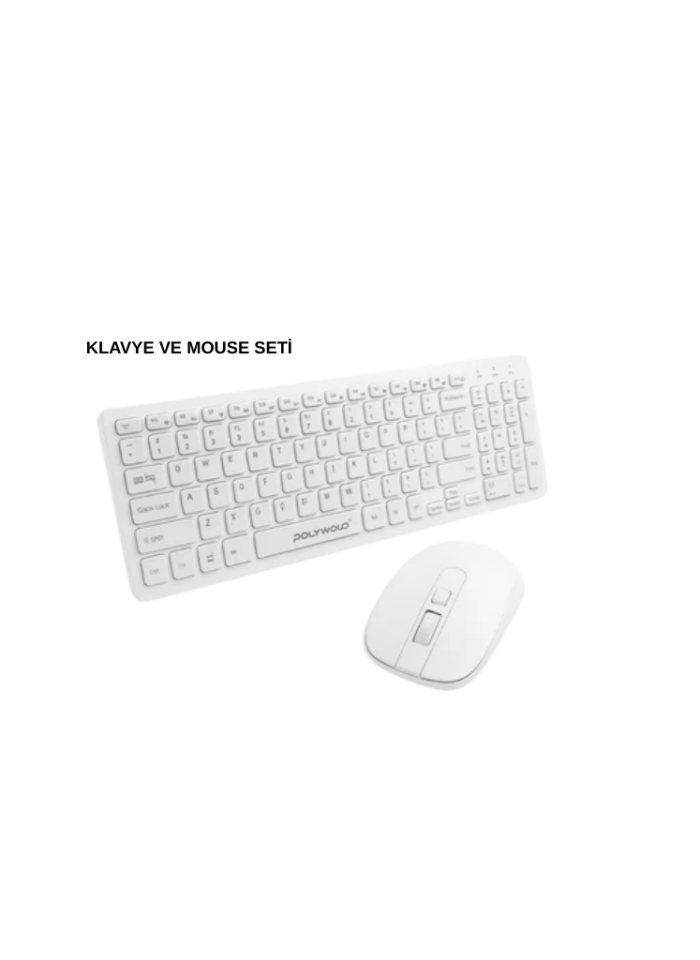 PG-8040 KLAVYE VE MOUSE SETİ - YamanHobi