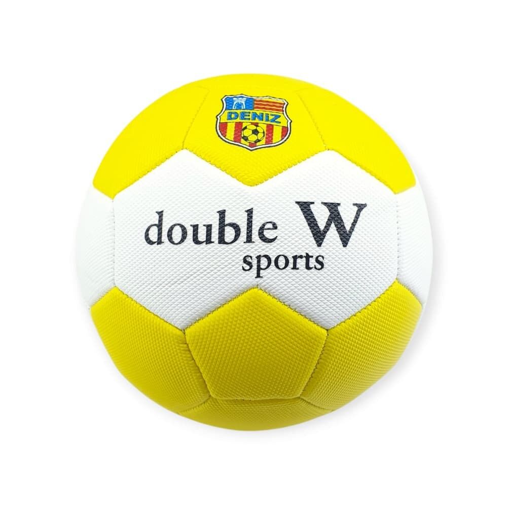 Futbol Topu Dikişli 420 gr No:5 - FB-660-SARI (Lisinya)
