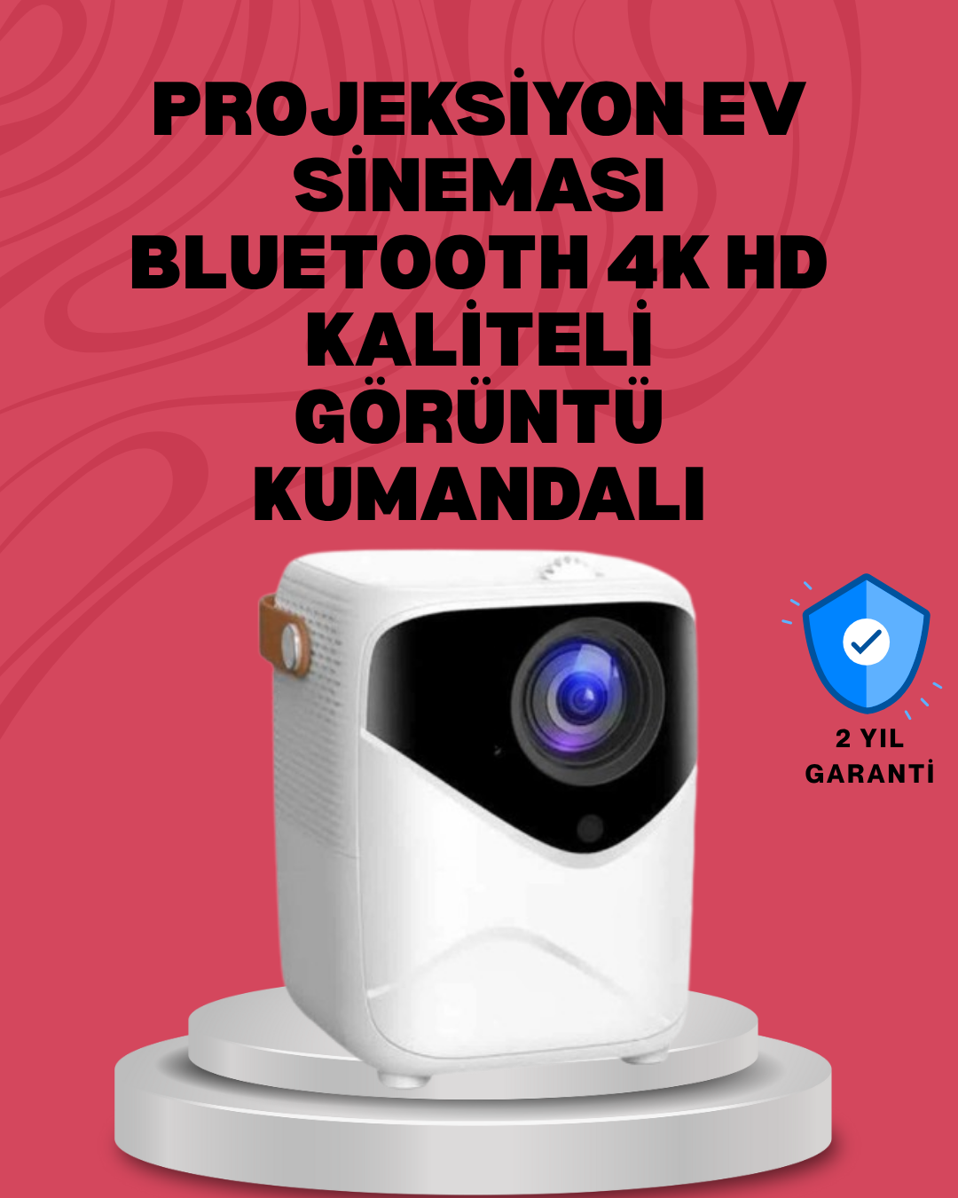 Android Sistemli Mini Projektör – Uygulama Destekli Akıllı Kullanım - Lisinya