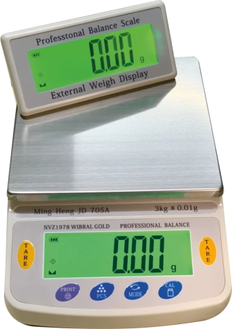 Diamond Dijital Göstergeli Çift Ekran Hassas Terazi Nvz-1978 (3 Kg-0.01) ( Lisinya )