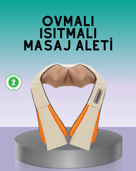 Profesyonel Ovmalı Masaj Aleti Isıtmalı Vücut Masajı İçin Pratik Kullanım