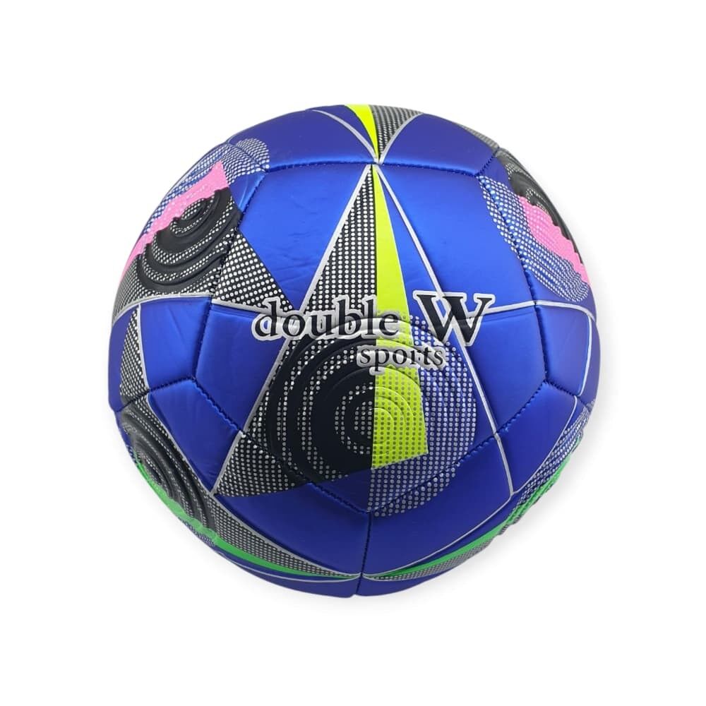 Futbol Topu Dikişli 420 gr No:5 - FB-490-MAVİ (Lisinya)